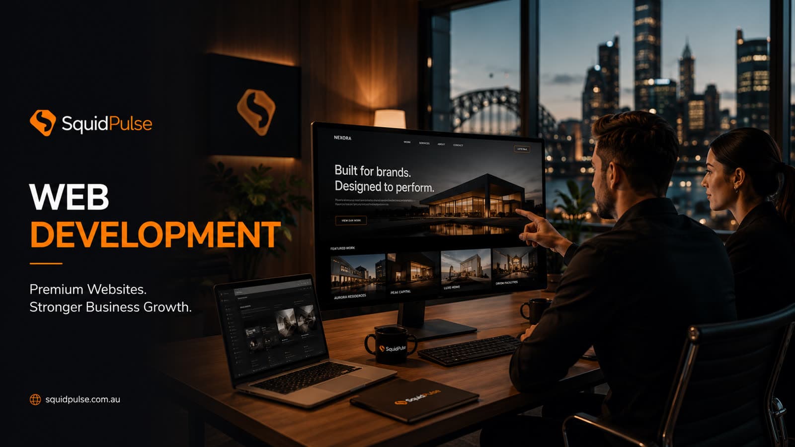Web Development — SquidPulse