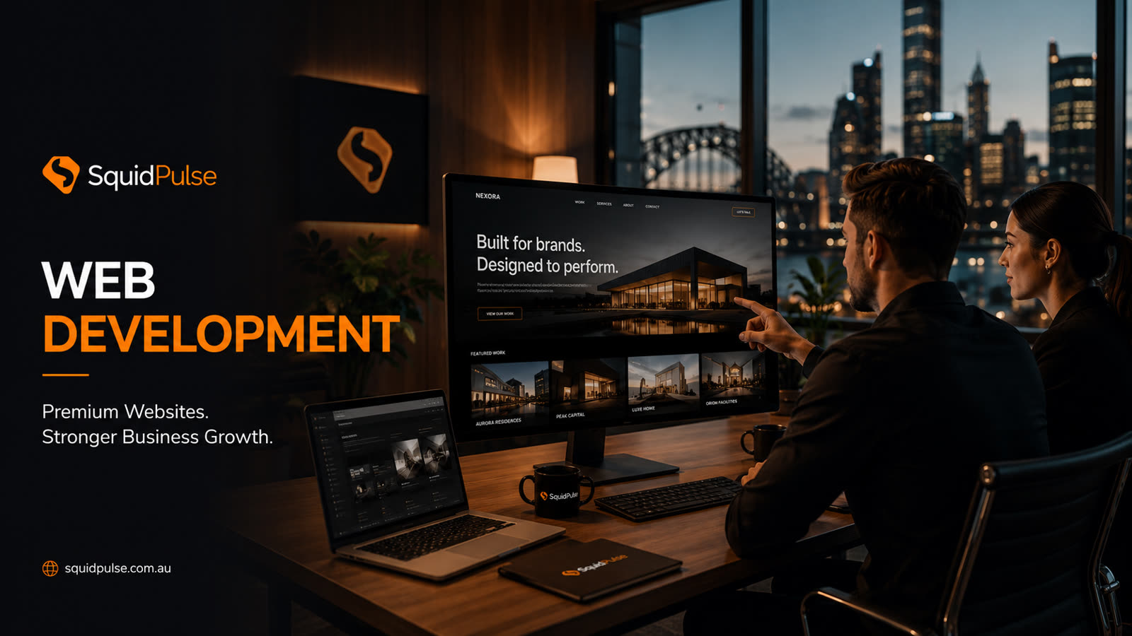 Web Development, SquidPulse